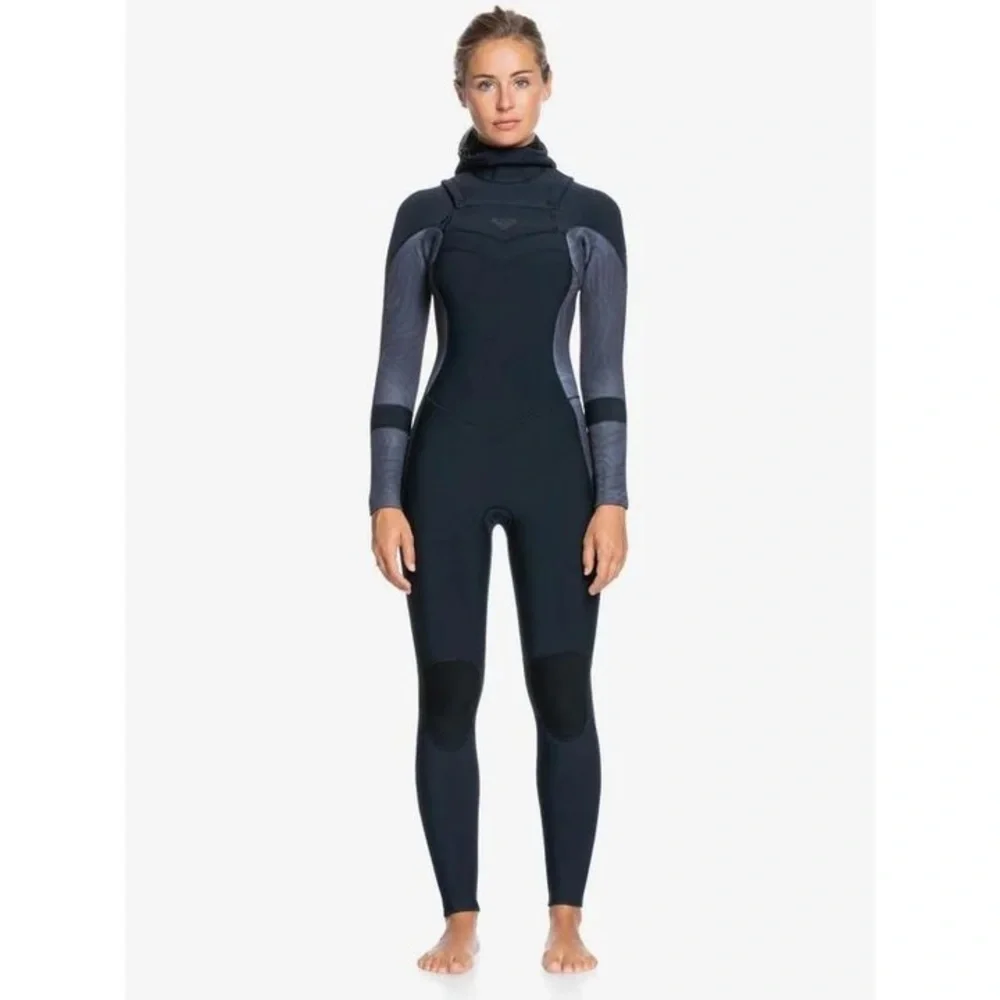 Roxy 543mm Chest Zip Wetsuit with Hood size 4 - Picture 4 of 7